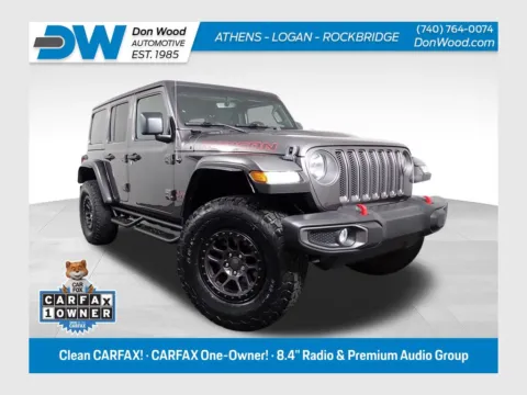 Gray 2021 Jeep Wrangler Unlimited Rubicon for sale in Rockbridge, OH