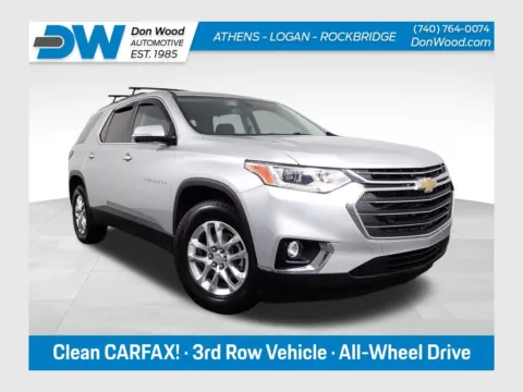 Silver 2019 Chevrolet Traverse LT for sale in Rockbridge, OH