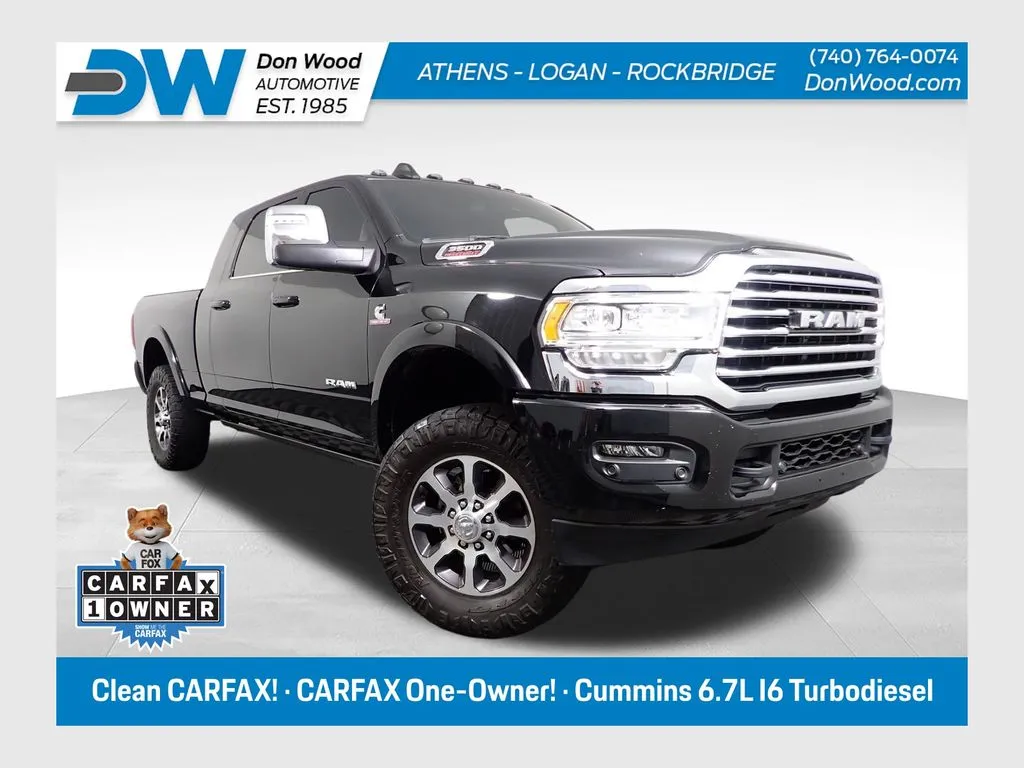Black 2024 Ram 3500 Limited Longhorn for sale in Rockbridge, OH
