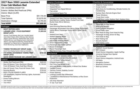 Photos of 2027 Ram 3500 Laramie for sale in Rockbridge, OH at Don Wood Chrysler Dodge Jeep Ram