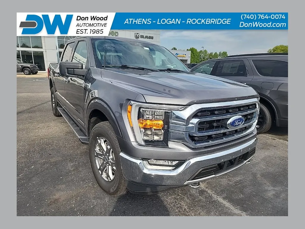 Gray 2021 Ford F-150 XLT for sale in Rockbridge, OH