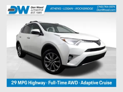 White 2016 Toyota RAV4 Limited for sale in Rockbridge, OH