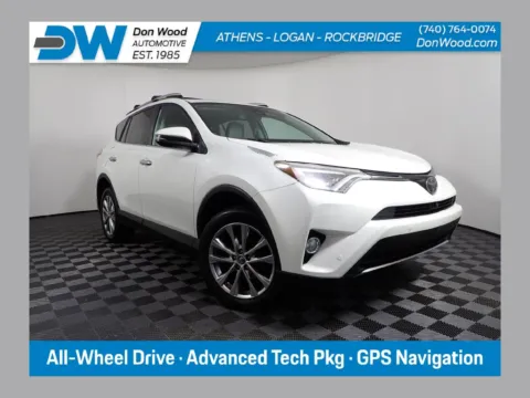 White 2016 Toyota RAV4 Limited for sale in Rockbridge, OH