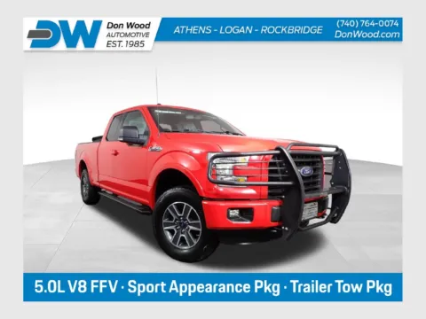 Red 2016 Ford F-150 XLT for sale in Rockbridge, OH