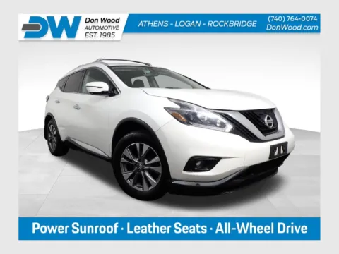 White 2018 Nissan Murano SL for sale in Rockbridge, OH