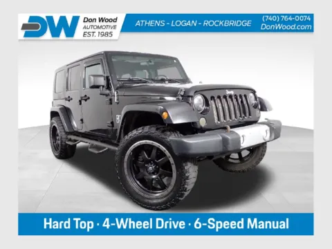 Black 2008 Jeep Wrangler Unlimited Sahara for sale in Rockbridge, OH