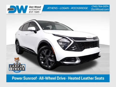 White 2023 Kia Sportage SX for sale in Rockbridge, OH