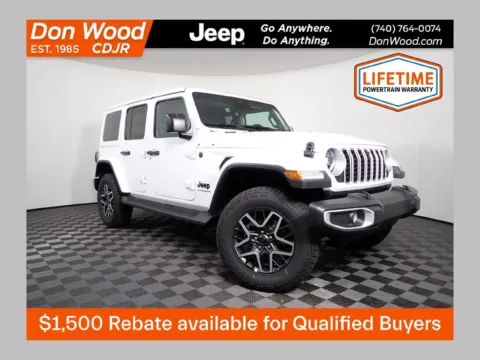 White 2027 Jeep Wrangler Sahara for sale in Rockbridge, OH