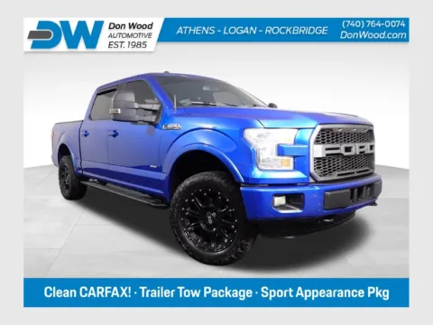 Blue 2015 Ford F-150 XLT for sale in Rockbridge, OH