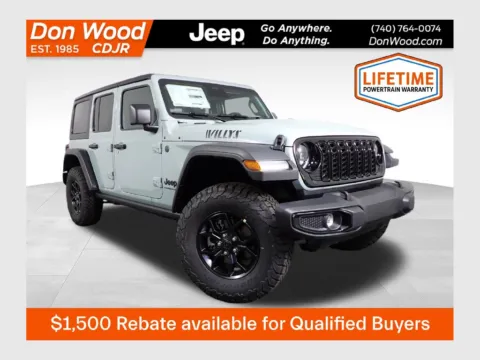 Blue 2027 Jeep Wrangler Willys for sale in Rockbridge, OH