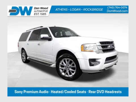 White 2016 Ford Expedition EL Limited for sale in Rockbridge, OH
