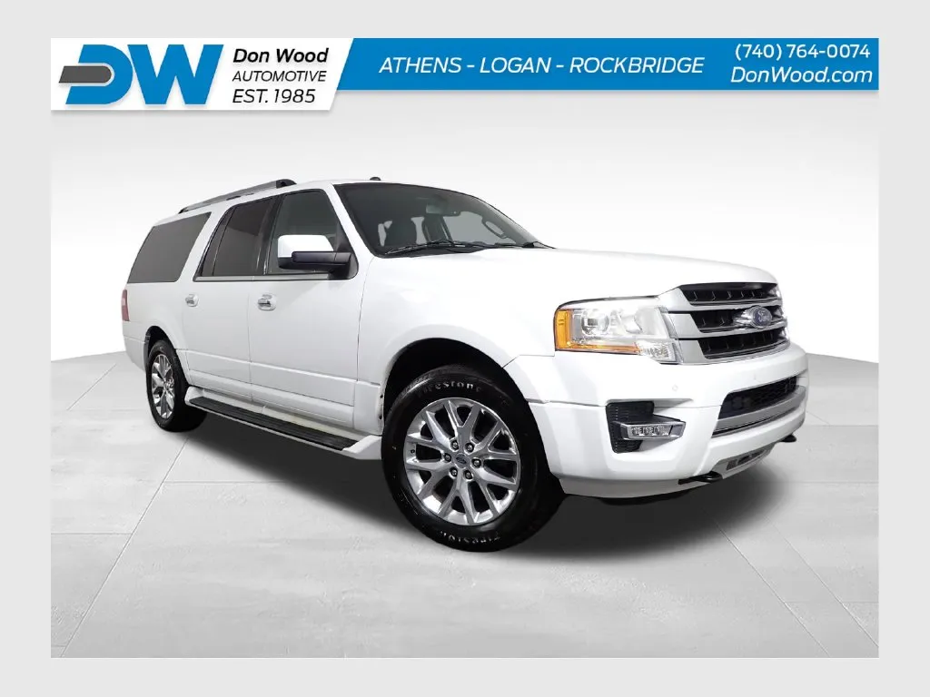 White 2016 Ford Expedition EL Limited for sale in Rockbridge, OH