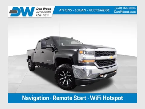 Black 2017 Chevrolet Silverado 1500 LT for sale in Rockbridge, OH