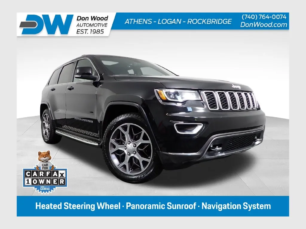 Black 2018 Jeep Grand Cherokee Limited for sale in Rockbridge, OH