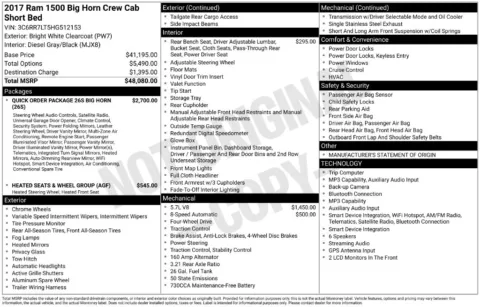 Photos of 2017 Ram 1500 Big Horn for sale in Rockbridge, OH at Don Wood Chrysler Dodge Jeep Ram
