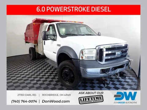 White 2007 Ford F-550SD XL for sale in Rockbridge, OH
