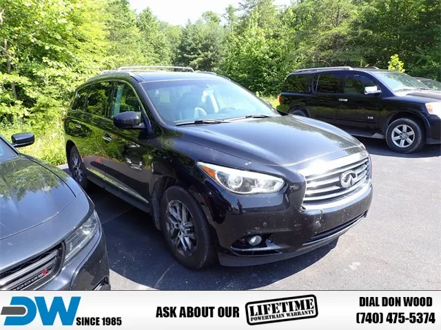 Black 2015 INFINITI QX60 for sale in Rockbridge, OH