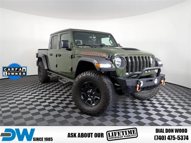 Green 2022 Jeep Gladiator Mojave for sale in Rockbridge, OH