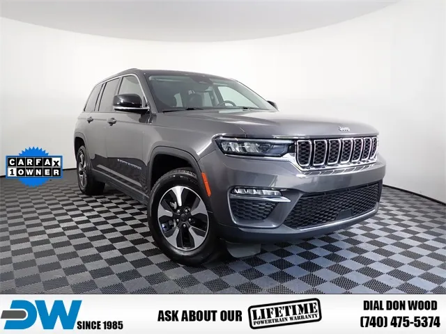 Gray 2023 Jeep Grand Cherokee 4xe for sale in Rockbridge, OH