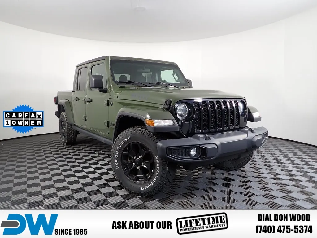 Green 2021 Jeep Gladiator Willys for sale in Rockbridge, OH
