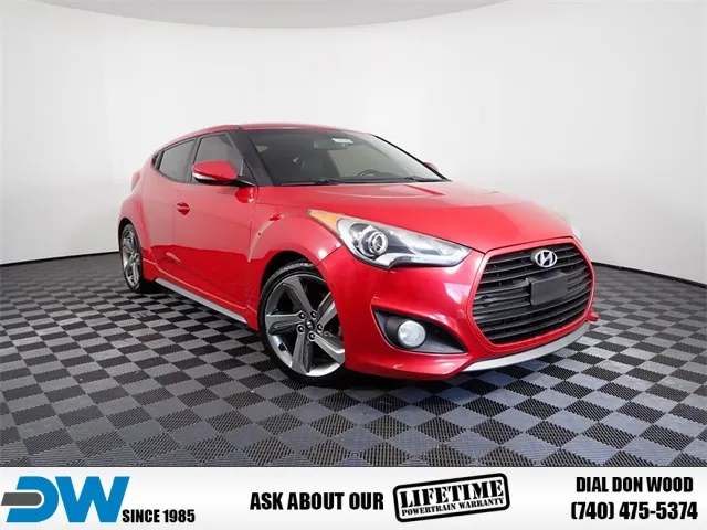 Red 2014 Hyundai Veloster Turbo for sale in Rockbridge, OH