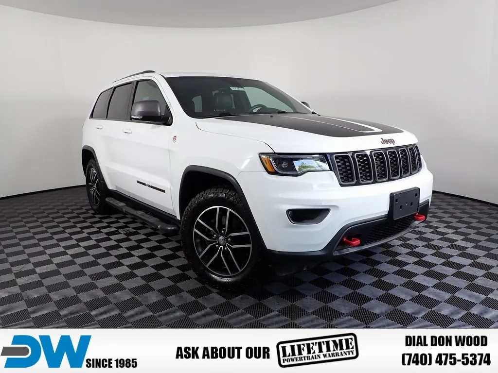 White 2017 Jeep Grand Cherokee Trailhawk for sale in Rockbridge, OH