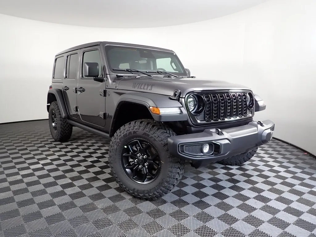 Gray 2025 Jeep Wrangler Willys for sale in Rockbridge, OH