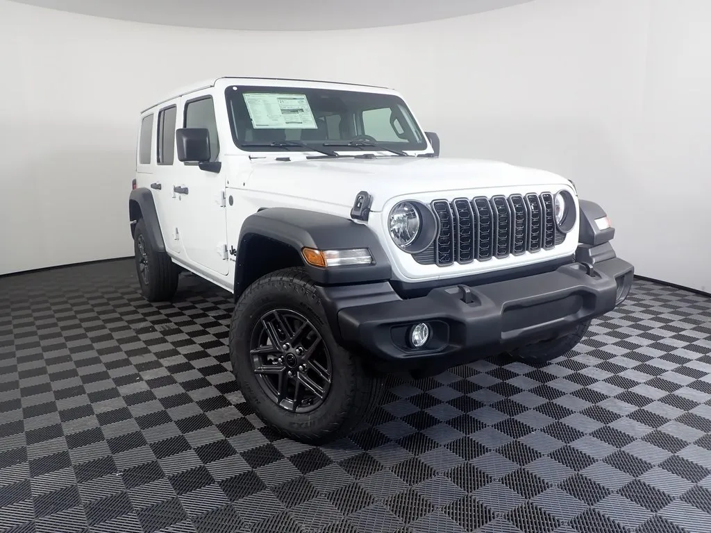 White 2025 Jeep Wrangler Sport S for sale in Rockbridge, OH