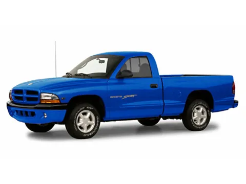Red 2000 Dodge Dakota SLT for sale in Rockbridge, OH
