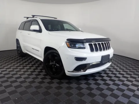 White 2015 Jeep Grand Cherokee Overland for sale in Rockbridge, OH