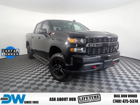 Black 2019 Chevrolet Silverado 1500 Custom Trail Boss for sale in Rockbridge, OH