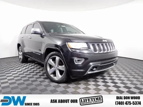Black 2014 Jeep Grand Cherokee Overland for sale in Rockbridge, OH