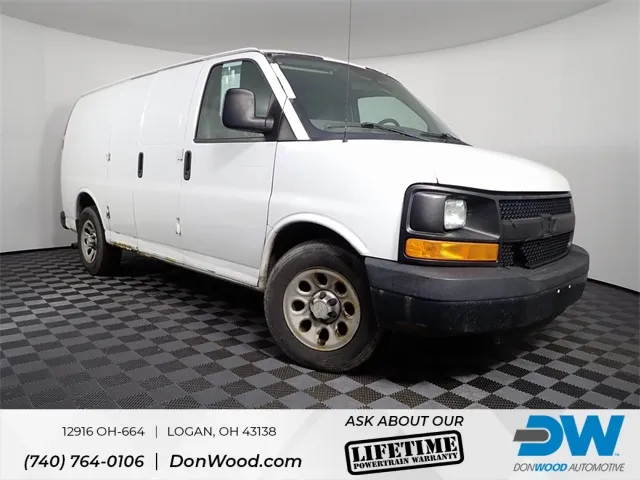 White 2009 Chevrolet Express 1500 Work Van for sale in Rockbridge, OH