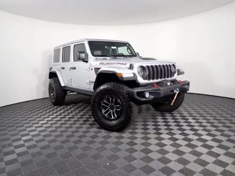 Silver 2024 Jeep Wrangler Rubicon X for sale in Rockbridge, OH