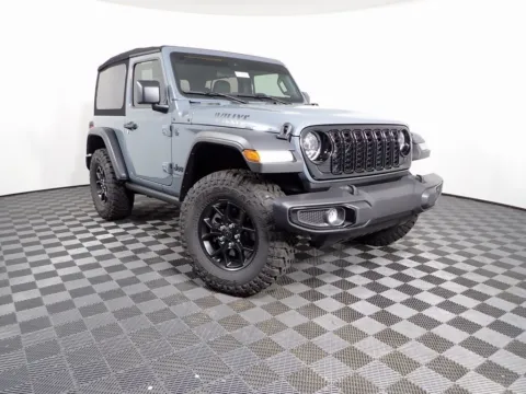 Gray 2024 Jeep Wrangler Willys for sale in Rockbridge, OH