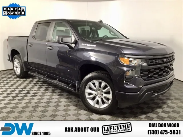 Gray 2023 Chevrolet Silverado 1500 Custom for sale in Rockbridge, OH