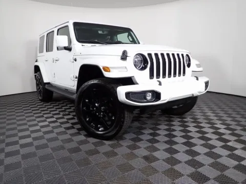 White 2022 Jeep Wrangler Unlimited Sahara High Altitude for sale in Rockbridge, OH