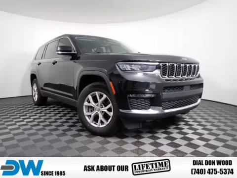 Black 2021 Jeep Grand Cherokee L Limited for sale in Rockbridge, OH