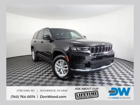 Black 2025 Jeep Grand Cherokee L Laredo for sale in Rockbridge, OH