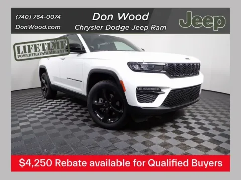 White 2025 Jeep Grand Cherokee Limited for sale in Rockbridge, OH