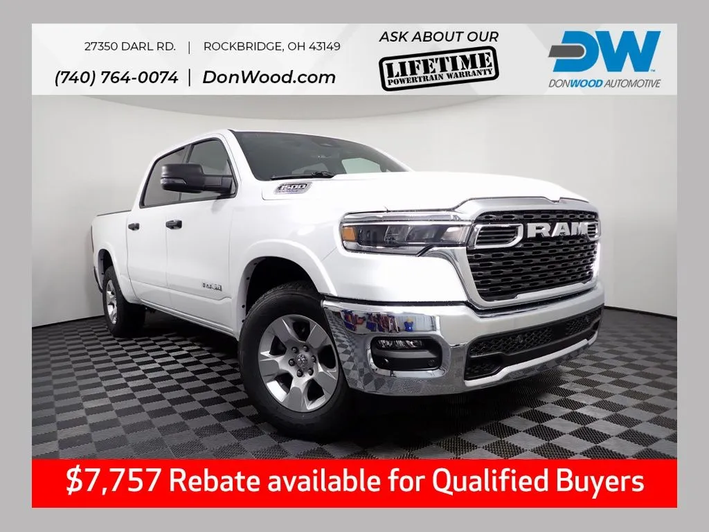 White 2025 Ram 1500 Big Horn/Lone Star for sale in Rockbridge, OH