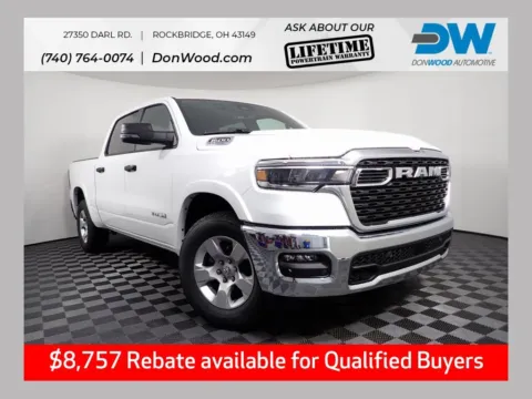 White 2025 Ram 1500 Big Horn/Lone Star for sale in Rockbridge, OH