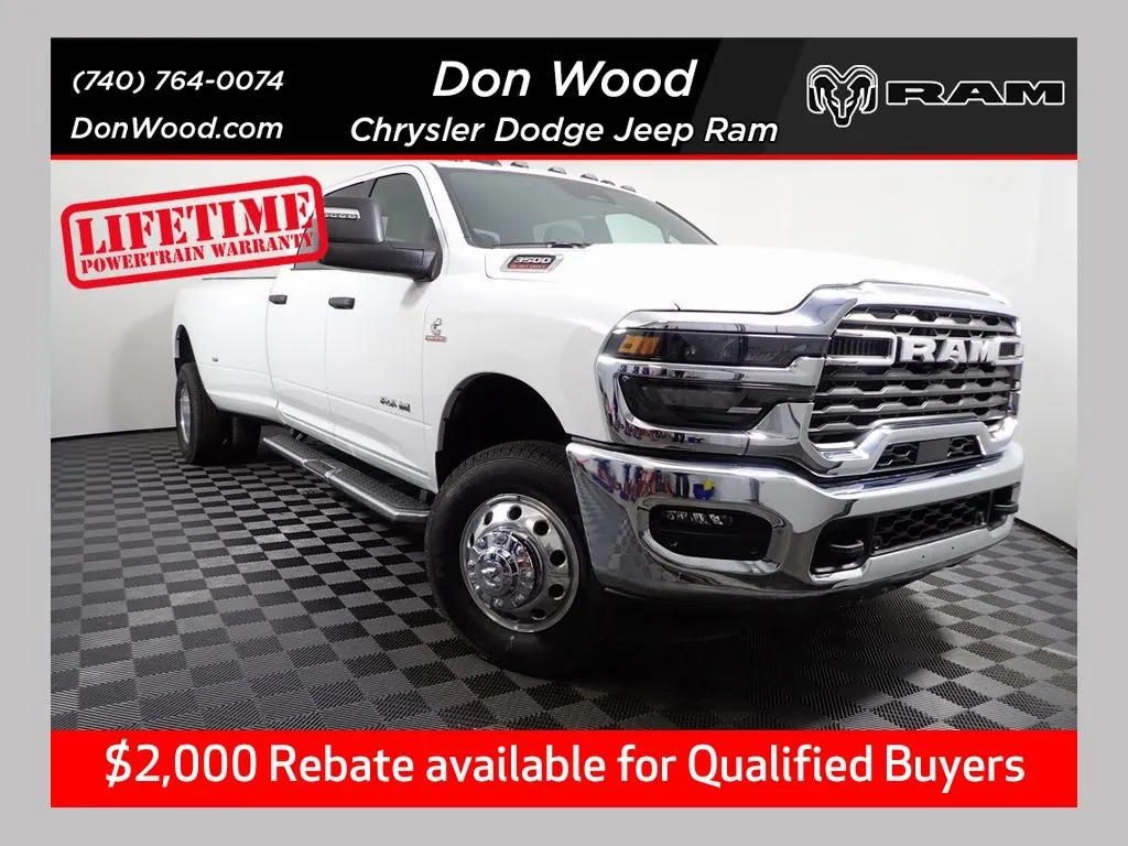 White 2026 Ram 3500 Big Horn for sale in Rockbridge, OH