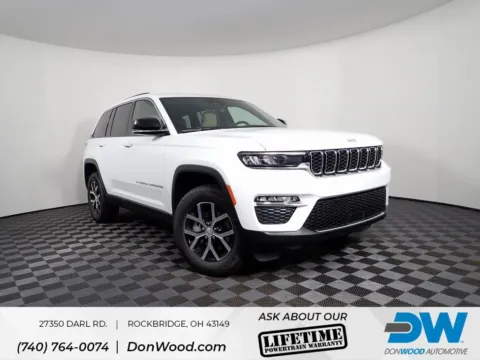 White 2025 Jeep Grand Cherokee Limited for sale in Rockbridge, OH