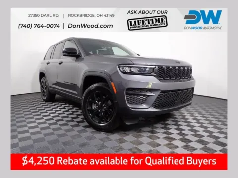 Gray 2025 Jeep Grand Cherokee Altitude X for sale in Rockbridge, OH