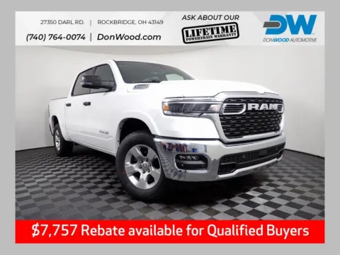 White 2025 Ram 1500 Big Horn/Lone Star for sale in Rockbridge, OH