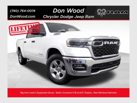 White 2025 Ram 1500 Big Horn/Lone Star for sale in Rockbridge, OH