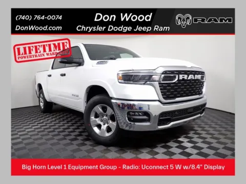 White 2025 Ram 1500 Big Horn/Lone Star for sale in Rockbridge, OH