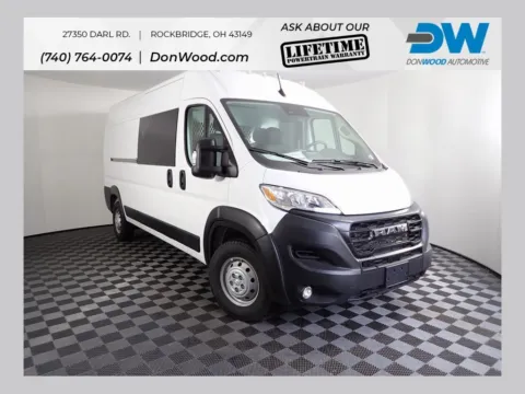 White 2023 Ram ProMaster 2500 High Roof for sale in Rockbridge, OH