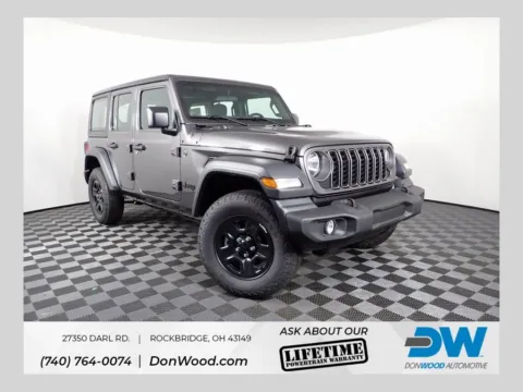 Gray 2025 Jeep Wrangler Sport for sale in Rockbridge, OH